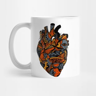 Orangrey Transparent Heart Mug